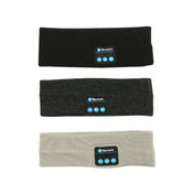 Bluetooth Headset Sports Headband Outdoor Running Yoga Sweat-Absorbent Headscarf, Colour: Gray Eurekaonline