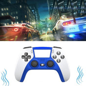 Bluetooth Wireless Six-Axis Programmable Dual-Vibration Gamepad For PS4(Red) Eurekaonline