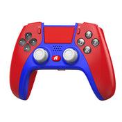 Bluetooth Wireless Six-Axis Programmable Dual-Vibration Gamepad For PS4(Red) Eurekaonline
