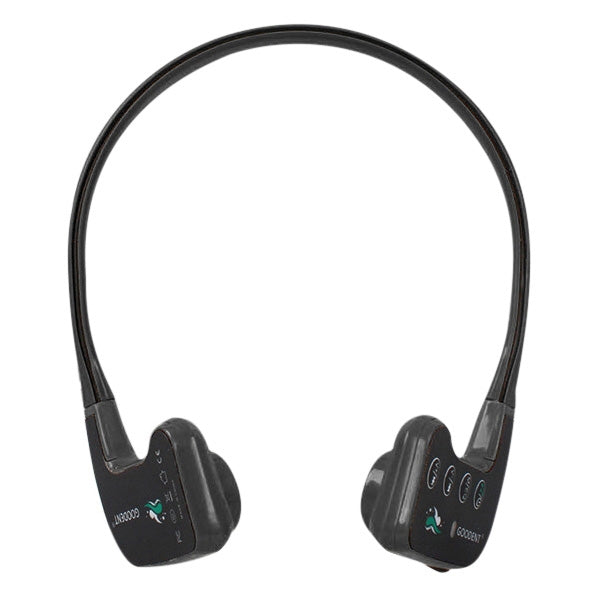 Bone Conduction Headphone Swimming Teaching Bluetooth Headphone(Black) Eurekaonline