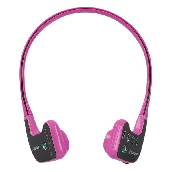 Bone Conduction Headphone Swimming Teaching Bluetooth Headphone(Purple) Eurekaonline