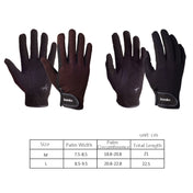 Boodun L281075C Horse Riding Gloves Wear-Resistant Non-Slip Equestrian Gloves, Size: L(Brown) Eurekaonline