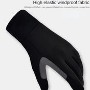 Boodun Long Finger Cycling Gloves Outdoor Sports Hiking Bike Gloves, Size: L(Dark Grey) Eurekaonline