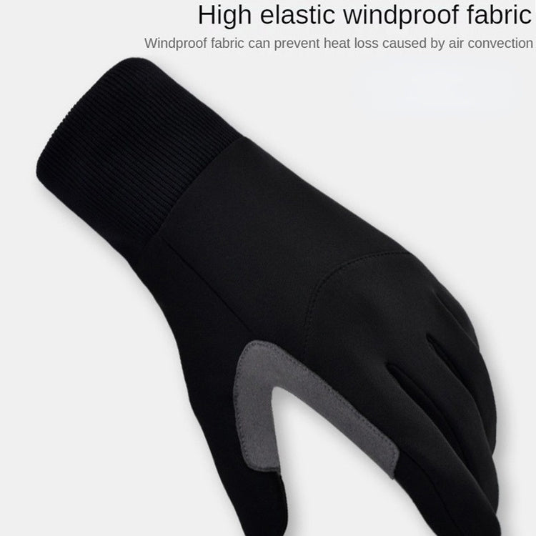 Boodun Long Finger Cycling Gloves Outdoor Sports Hiking Bike Gloves, Size: L(Dark Grey) Eurekaonline