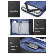 Bopai 61-120891 Multifunctional Anti-theft Laptop Business Backpack with USB Charging Hole(Black) Eurekaonline
