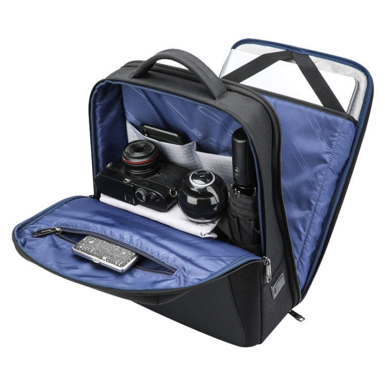 Bopai 61-120891 Multifunctional Anti-theft Laptop Business Backpack with USB Charging Hole(Black) Eurekaonline