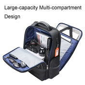 Bopai 61-121591 Multifunctional Anti-theft Laptop Business Backpack with USB Charging Hole(Black) Eurekaonline