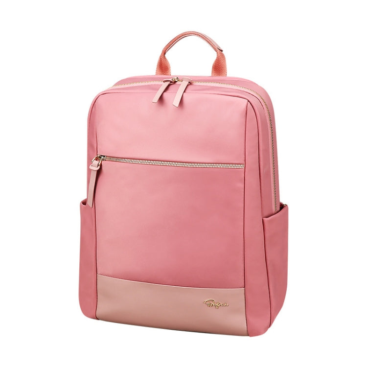 Bopai 62-51316 Multifunctional Wear-resistant Anti-theft Laptop Backpack(Pink) Eurekaonline
