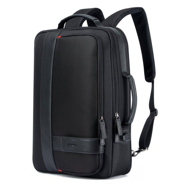 Bopai 751-006561 Large Capacity Business Casual Breathable Laptop Backpack with External USB Interface, Size: 29 x 16 x 44cm(Black) Eurekaonline