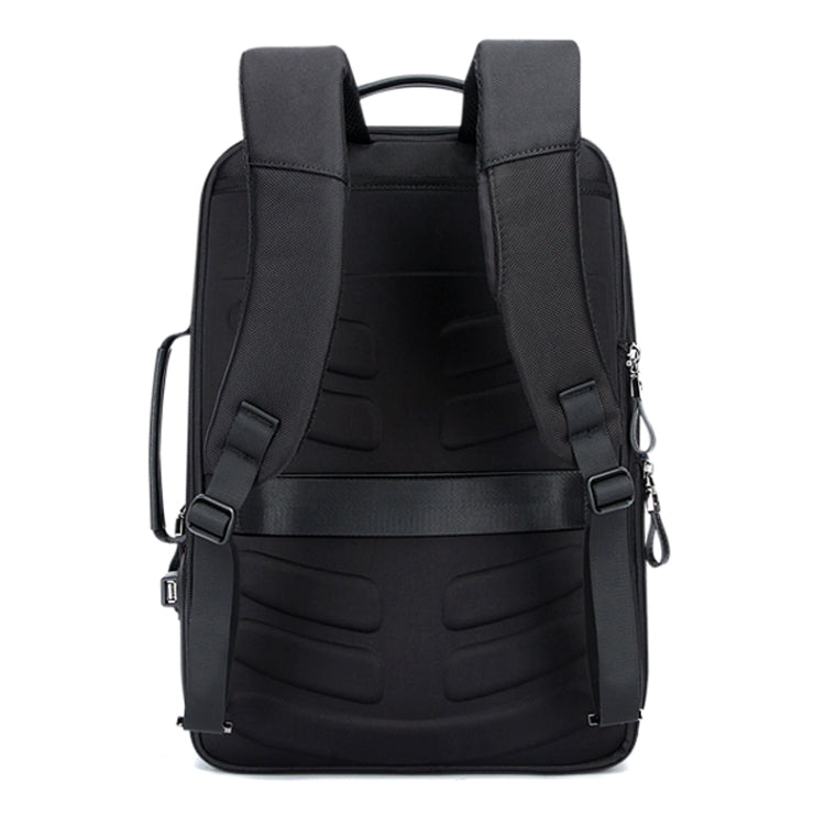 Bopai 751-006641 Large Capacity Business Fashion Breathable Laptop Backpack with External USB Interface, Size: 30 x 15 x 44cm(Black) Eurekaonline