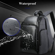 Bopai 851-010128 Business Anti-theft Waterproof Large Capacity Double Shoulder Bag,with USB Charging Port, Size: 34x19x43cm (Black) Eurekaonline
