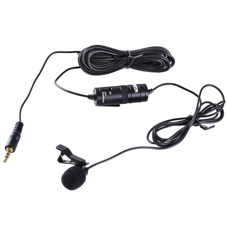 Boya BY-M1 Mini Lavalier Microphone(Black) Eurekaonline