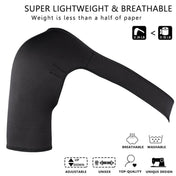 Breathable Adjustable Shoulder Support Brace Unisex Sport Compression Brace Strap Wrap Shoulder Belt, Size:Right Shoulder Eurekaonline