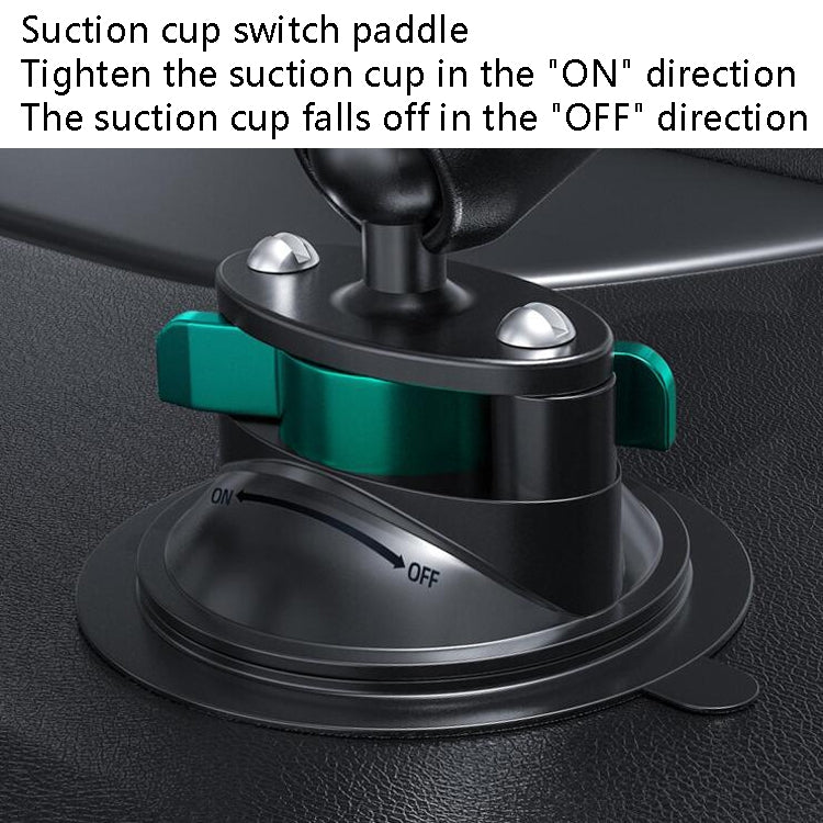 Bus Truck Mobile Phone Bracket Suction Cup Car Mobile Phone Bracket(Folding Flat Back Clip) Eurekaonline