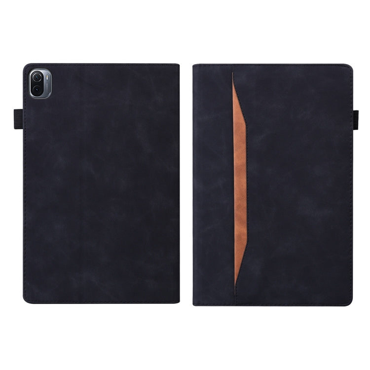Business Shockproof Horizontal Flip Leather Case with Holder & Card Slots & Photo Frame & Pen Slot For Xiaomi Mi Pad 5 / 5 Pro(Black) Eurekaonline