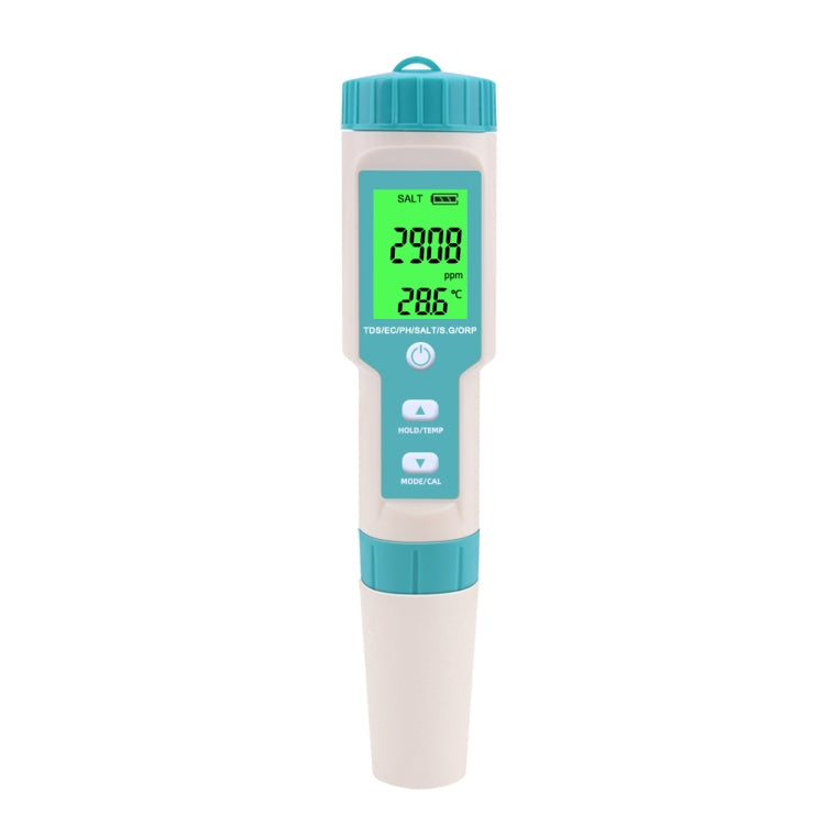 C-600A 7 In 1 Temperature/Salinity/PH/TDS/EC/ORP/SG Monitoring Pen(without Battery and Powder) Eurekaonline