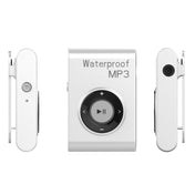 C26 IPX8 Waterproof Swimming Diving Sports MP3 Music Player with Clip & Earphone, Support FM, Memory:8GB(White) Eurekaonline