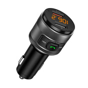 C57 QC3.0 Wireless FM Transmitter Fast Car Charger Bluetooth 5.0 Hands-free Car Modulator USB Flash Memory MP3 Player Eurekaonline