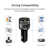 C57 QC3.0 Wireless FM Transmitter Fast Car Charger Bluetooth 5.0 Hands-free Car Modulator USB Flash Memory MP3 Player Eurekaonline