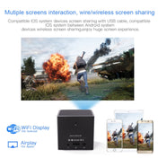 C80 DLP portable HD Projector 120-inch Giant Screen Projector Blu-ray 4K, Android 7.1.2, 2GB + 16GB US Plug Eurekaonline
