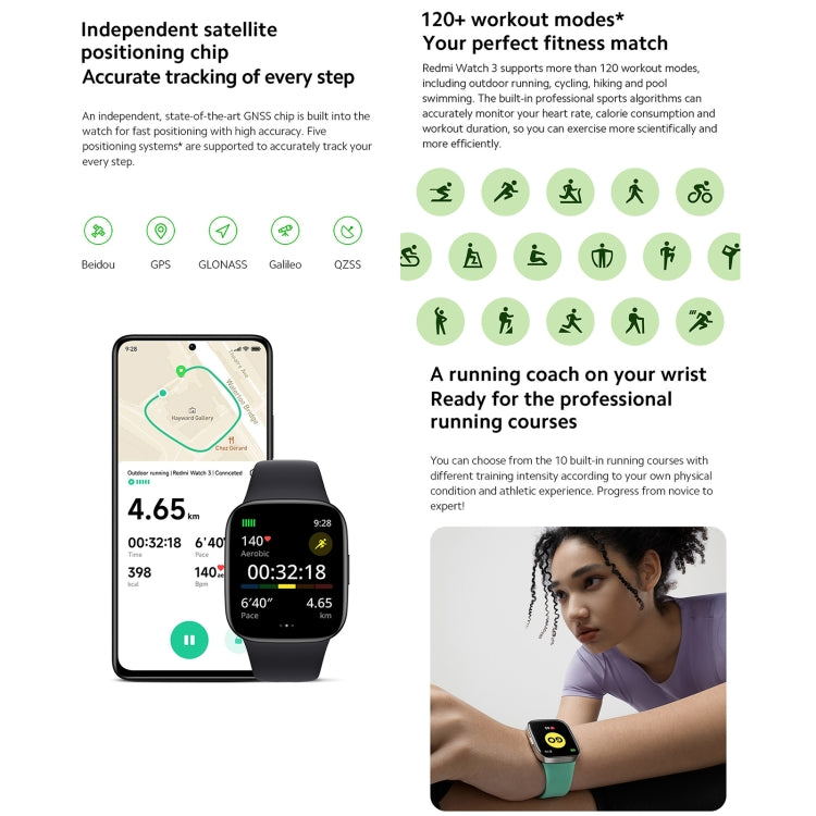 HK Warehouse] Xiaomi Redmi Watch 3 Global 1.75 inch Color Screen Smar –  Eurekaonline