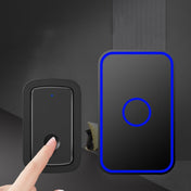 CACAZI A19 1 For 4 Wireless Music Doorbell without Battery, Plug:UK Plug(Black) Eurekaonline
