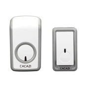 CACAZI W-899 Smart Home Wireless Doorbell Remote Control Doorbell, Style:UK Plug Eurekaonline