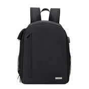 CADeN D6 IV Expandable Camera Backpack Shoulders Camera Lens Bag, Size:32 x 18 x 42cm(Black) Eurekaonline