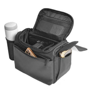 CADeN D73 Camera Sling Bag Water-resistant Shockproof Camera Handbag, Size:28 x 15 x 20cm Black Eurekaonline