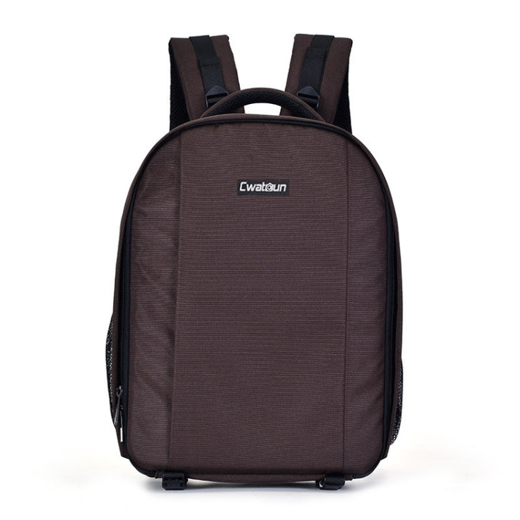 CADeN Multifunctional Shoulder SLR Camera Lens Bag Photography Backpack (Coffee) Eurekaonline