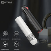 CAFELE CCZFJXCQ1WE Car / Home Handheld Wireless Charging Vacuum Cleaner(Black) Eurekaonline