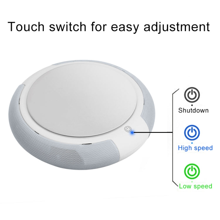 CARZOR Z1 2W USB Car Air Purifier Negative Ions Air Cleaner(White) Eurekaonline