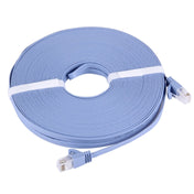 CAT6 Ultra-thin Flat Ethernet Network LAN Cable, Length: 20m(Blue) Eurekaonline