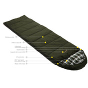CHANODUG FX-8309 Camping Warm Envelop Style Sleeping Bag(Green) Eurekaonline