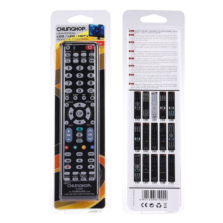 CHUNGHOP E-S903 Universal Remote Controller for SAMSUNG LED LCD HDTV 3DTV Eurekaonline