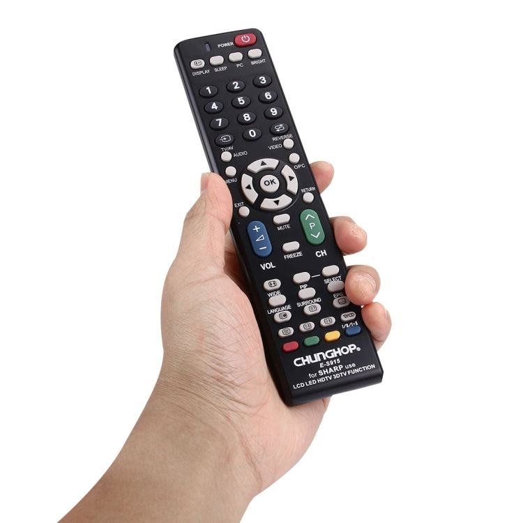 CHUNGHOP E-S915 Universal Remote Controller for SHARP LED TV / LCD TV / HDTV / 3DTV Eurekaonline