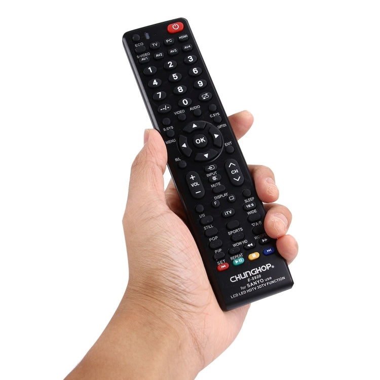 CHUNGHOP E-S920 Universal Remote Controller for SANYO LED TV / LCD TV / HDTV / 3DTV Eurekaonline