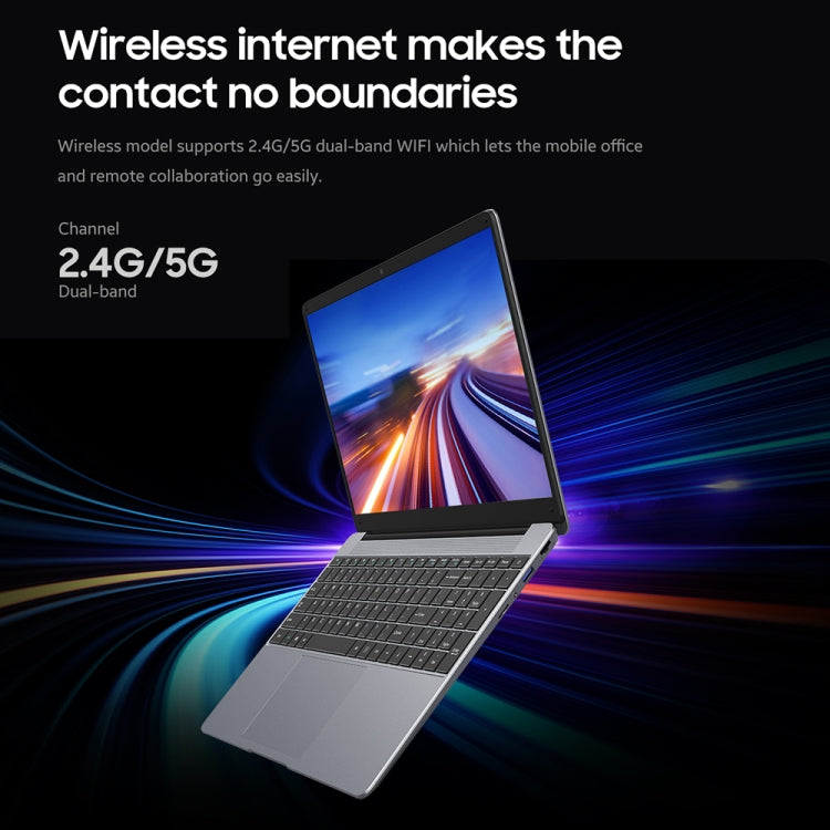 CHUWI HeroBook Plus, 15.6 inch, 8GB+256GB, Windows 10, Intel Celeron J4125 Quad Core up to 2.7GHz, Support WiFi / Bluetooth / TF Card Extension / Mini HDMI (Dark Gray) Eurekaonline