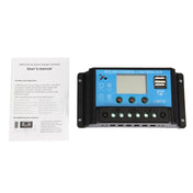 CMTD-2420 20A 12V/24V Solar Charge / Discharge Controller with LED Display & Dual USB Ports Eurekaonline