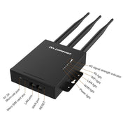 COMFAST CF-E7 300Mbps 4G Outdoor Waterproof Signal Amplifier Wireless Router Repeater WIFI Base Station with 3 Antennas Eurekaonline