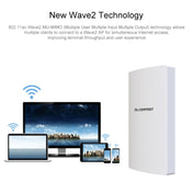 COMFAST CF-WA350 1300Mbps Outdoor POE Signal Amplifier Wireless Router / AP Eurekaonline