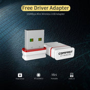 COMFAST CF-WU815N 150Mbps Mini Wireless USB 2.0 Free Driver WiFi Adapter External Network Card Eurekaonline