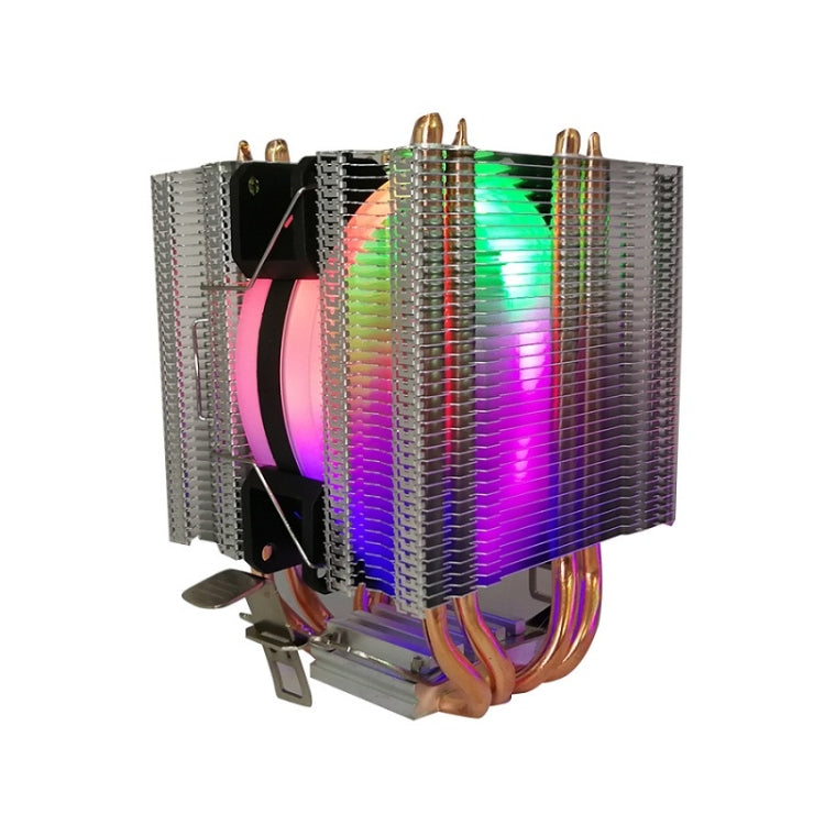 COOL STORM CT-4U-9cm Heat Pipe Dual-Tower CPU Radiator Copper Pipe 9 Cm Fan For Intel/AMD Platform Specification： Aurora Single Fan 3 Line Eurekaonline