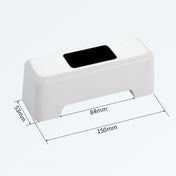 CSQ034 Toilet Sensor Flush Machine Free Contact Charging Smart Infrared Induction Press(White) Eurekaonline
