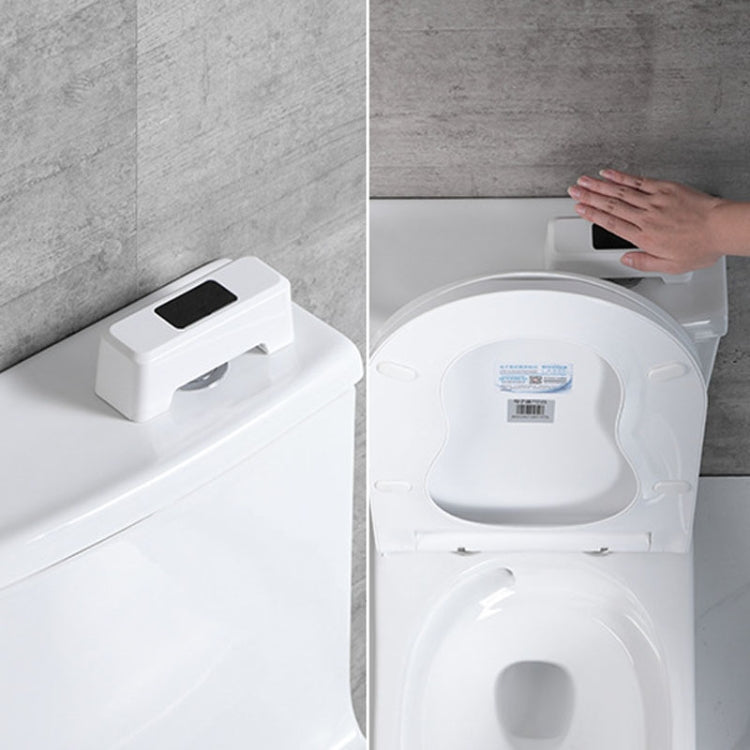 CSQ034 Toilet Sensor Flush Machine Free Contact Charging Smart Infrared Induction Press(White) Eurekaonline