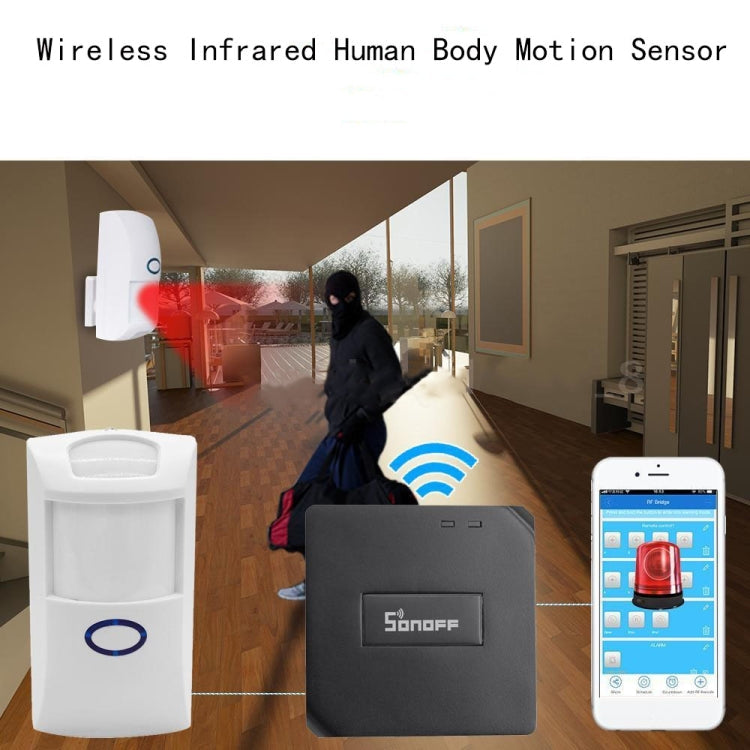 CT60 PIR2 Wireless Infrared Detector Human Body Motion Sensor Wall-Mounted for Smart Home Security Alarm Smart Remote Eurekaonline