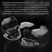 CVJ-CSN In-Ear Dual Magnetic Circuit Dynamic HIFI Wired Earphone, Style:With Mic(Black) Eurekaonline