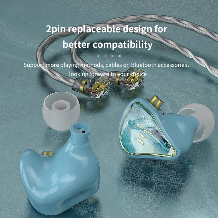 CVJ Hybrid Technology HiFi Music Wired Earphone With Mic(River) Eurekaonline