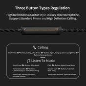CVJ Mirror Hybrid Technology HiFi Music Wired Earphone With Mic(Black) Eurekaonline