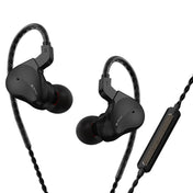 CVJ Mirror Hybrid Technology HiFi Music Wired Earphone With Mic(Black) Eurekaonline